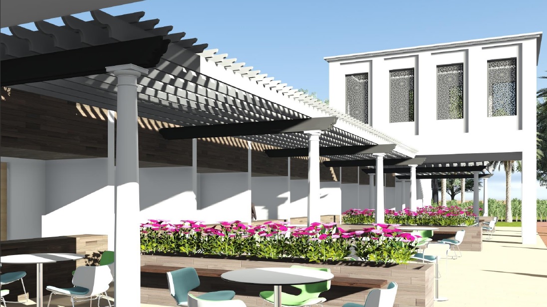 پروژه فضای سبز خیابان دانشگاه